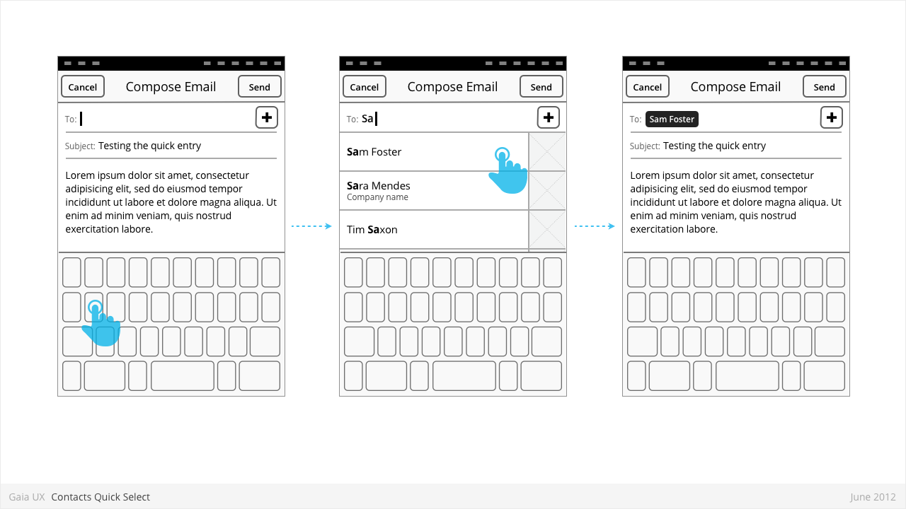 Contacts Quick Select 1