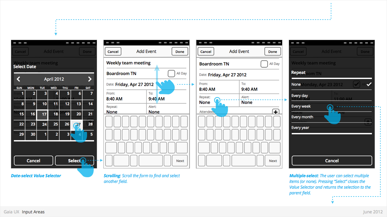 Input Areas 3