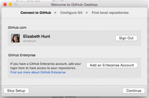 Confirm Github account